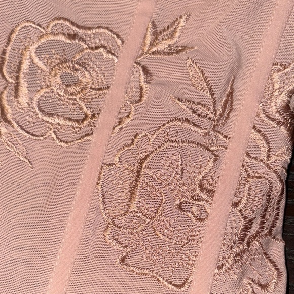 Dynamite Blush Lace Bustier - Picture 5 of 10